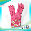 Guantes de látex de trabajo de limpieza protectora con alta calidad